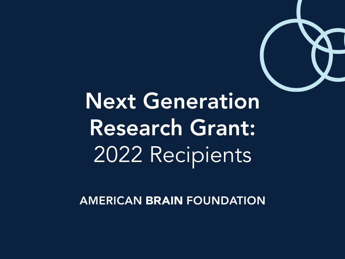 NGRG 2022 grants